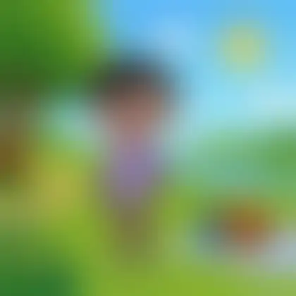 Picture of the word afternoon for children
