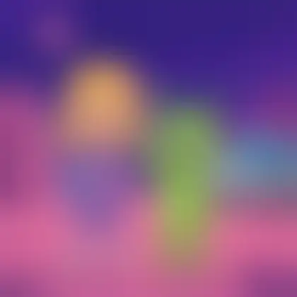 Picture of the word alien for children