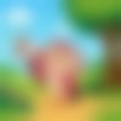 Picture of the word announce for children