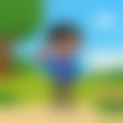 Picture of the word apple for children