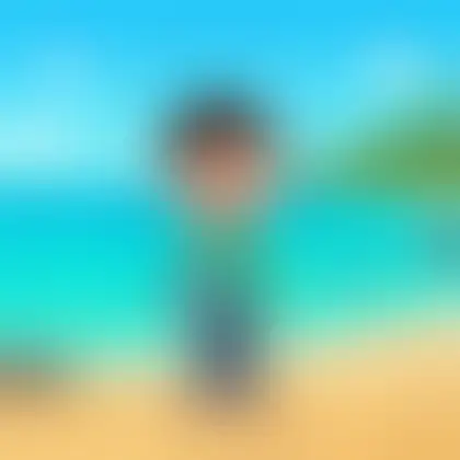 Picture of the word aqua for children