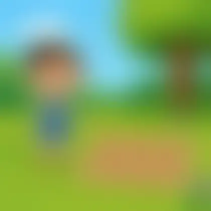 Picture of the word area for children