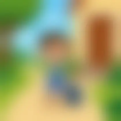 Picture of the word arrive for children