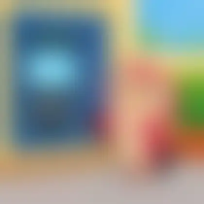 Picture of the word ATM for children