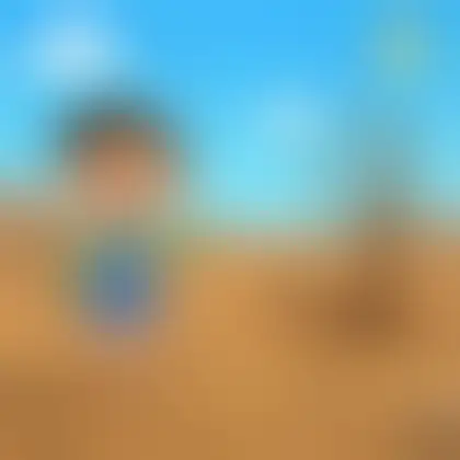 Picture of the word barren for children
