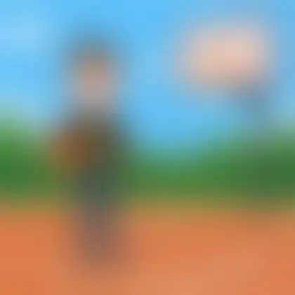Picture of the word basketball for children