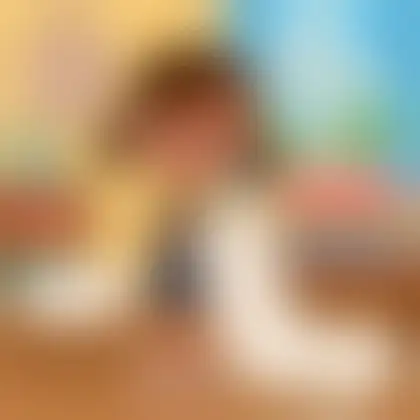 Picture of the word batting for children