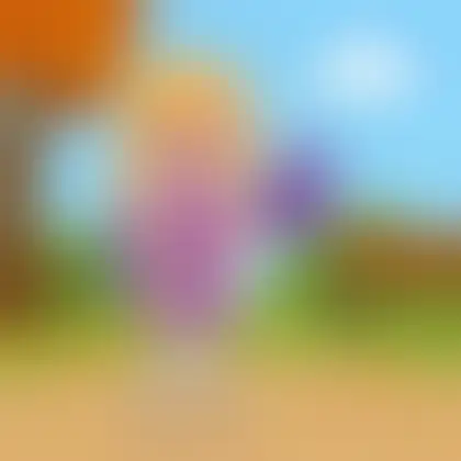 Picture of the word beanie for children