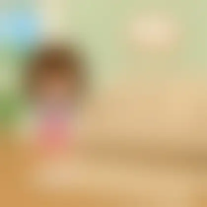 Picture of the word beige for children