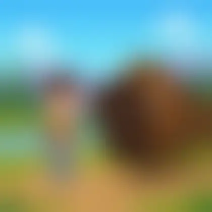 Picture of the word bison for children