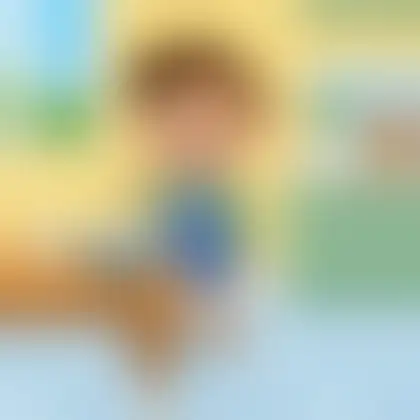 Picture of the word bland for children