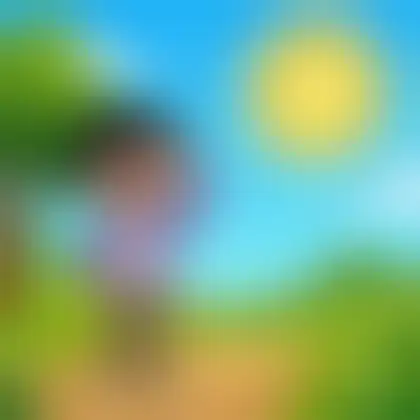 Picture of the word blazing for children