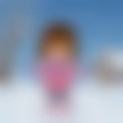 Picture of the word blizzard for children