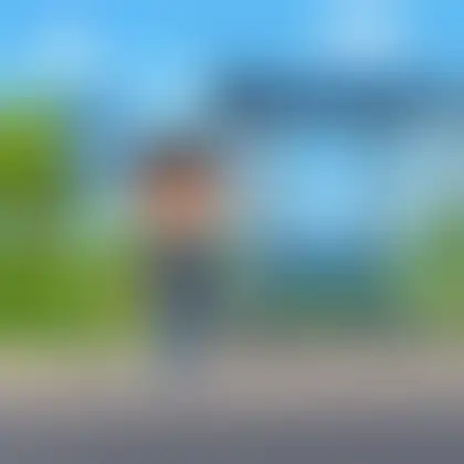 Picture of the word bus stop for children