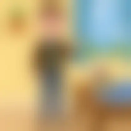 Picture of the word button for children