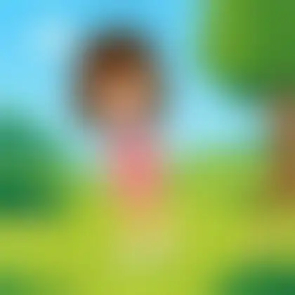 Picture of the word calf for children