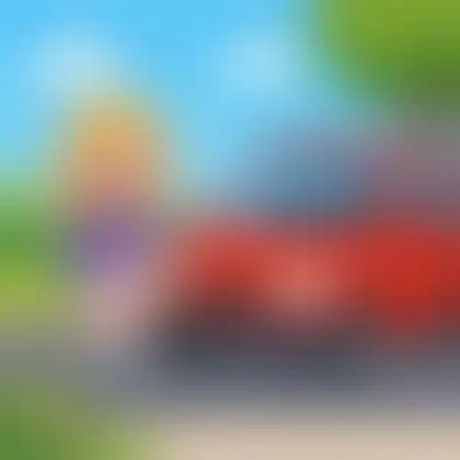 Picture of the word car for children
