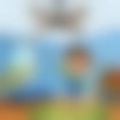 Picture of the word ceiling fan for children