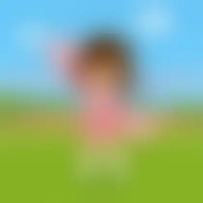 Picture of the word cheerleading for children