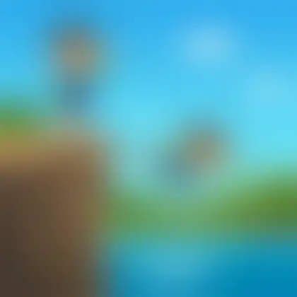 Picture of the word cliff diving for children