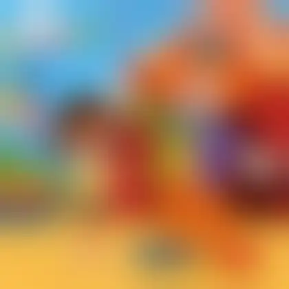 Picture of the word clown for children