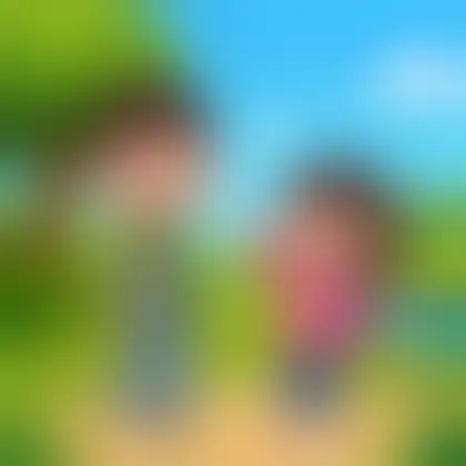 Picture of the word cousin for children