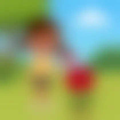 Picture of the word crimson for children