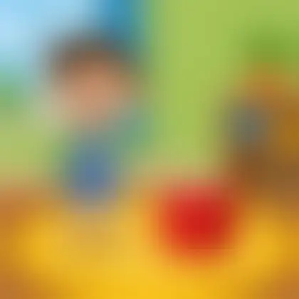 Picture of the word cube for children