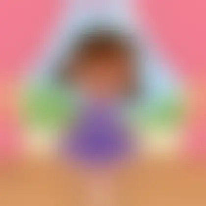 Picture of the word curtsy for children