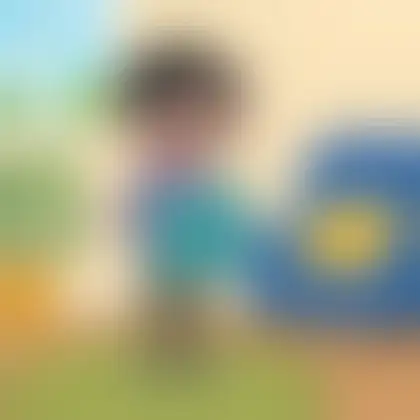 Picture of the word cushion for children