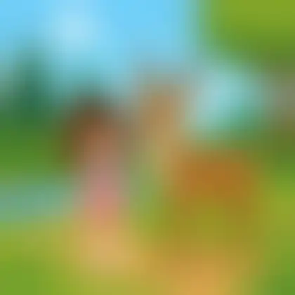 Picture of the word deer for children