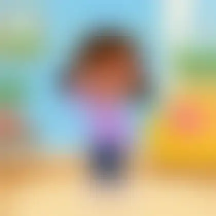 Picture of the word dizzy for children