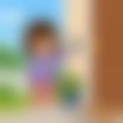 Picture of the word doorbell for children