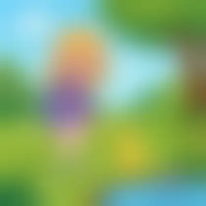 Picture of the word duckling for children