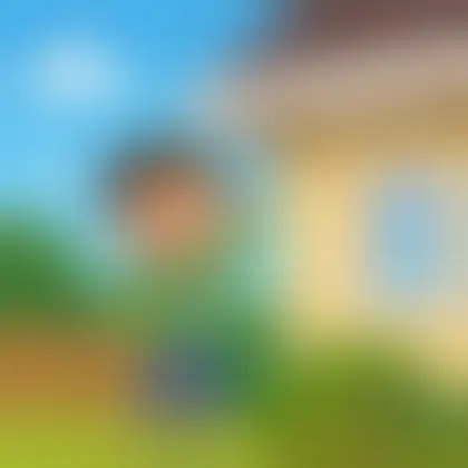 Picture of the word eave for children
