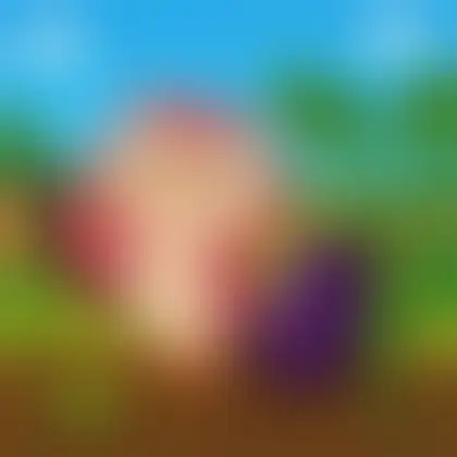 Picture of the word eggplant for children