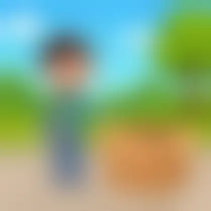 Picture of the word empty for children