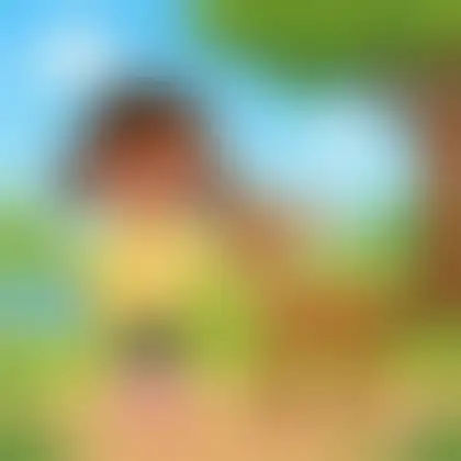 Picture of the word fawn for children
