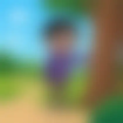 Picture of the word feel for children