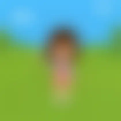 Picture of the word field for children