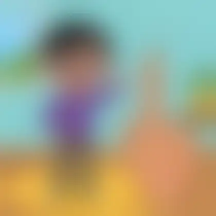 Picture of the word finger for children