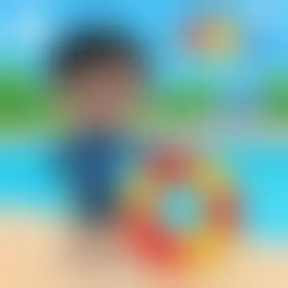 Picture of the word float for children