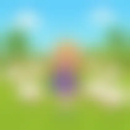 Picture of the word flock for children