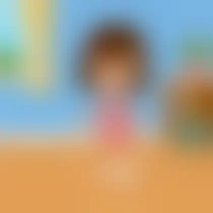 Picture of the word floor for children