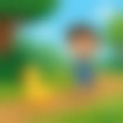 Picture of the word follow for children
