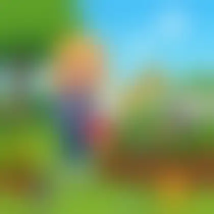 Picture of the word garden for children