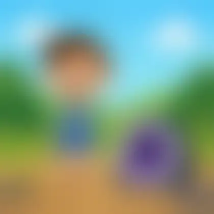 Picture of the word geode for children