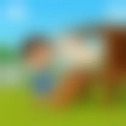 Picture of the word goat for children