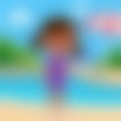 Picture of the word goggles for children