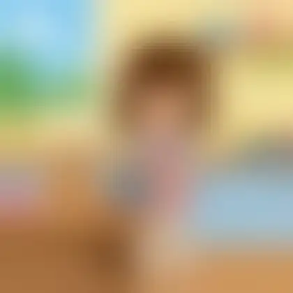 Picture of the word granola for children